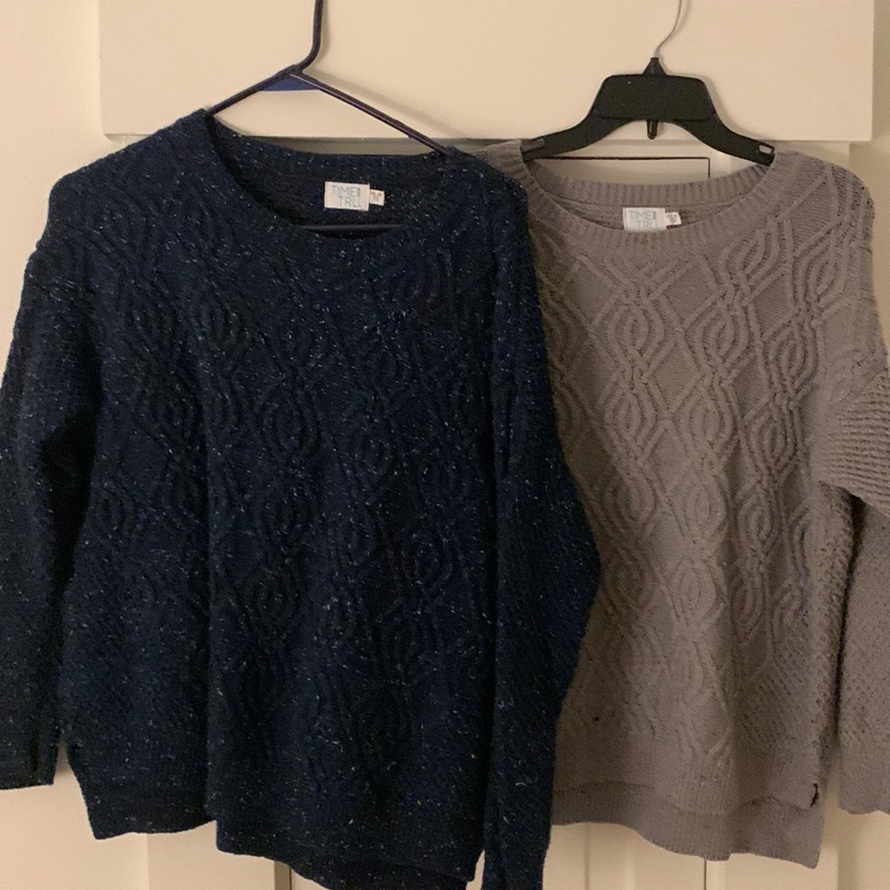 Time and Tru Sweaters